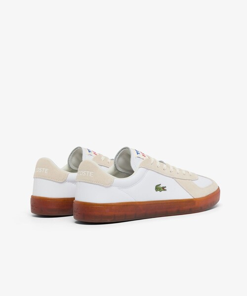 LACOSTE(ラコステ)の「メンズ BASESHOT PRO 126 1 SMA レザー スエード切り替え ローカットスニーカー(スニーカー・メンズ・ホワイト/ライトグレー/ライトブルー・28.0cm/26.5cm/27.0cm/26.0cm/25.5cm/28.5cm/25.0cm)」の6枚目の写真