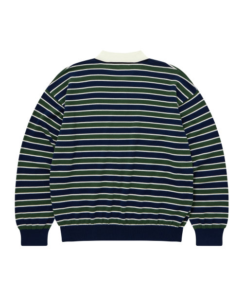 COVERNAT(カバーナット)の「ストライプカラー ニット グリーン(ニット/セーター・レディース・その他・SMALL/MEDIUM/LARGE/X-LARGE)」の2枚目の写真