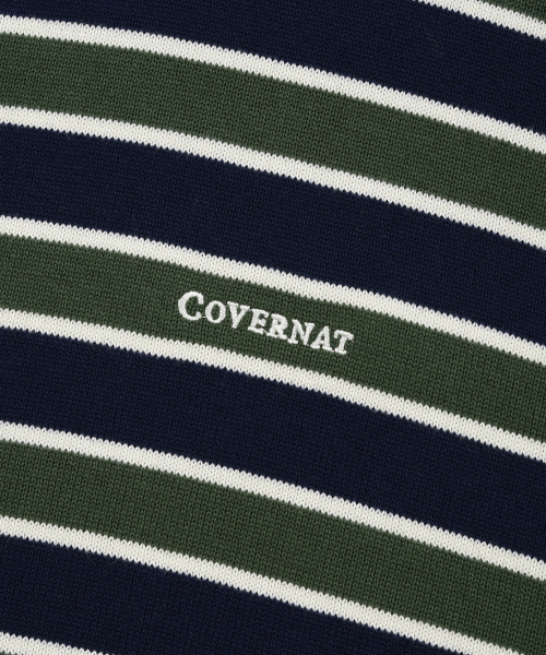 COVERNAT(カバーナット)の「ストライプカラー ニット グリーン(ニット/セーター・レディース・その他・SMALL/MEDIUM/LARGE/X-LARGE)」の7枚目の写真