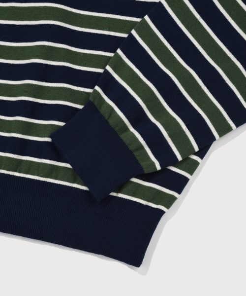 COVERNAT(カバーナット)の「ストライプカラー ニット グリーン(ニット/セーター・レディース・その他・SMALL/MEDIUM/LARGE/X-LARGE)」の8枚目の写真