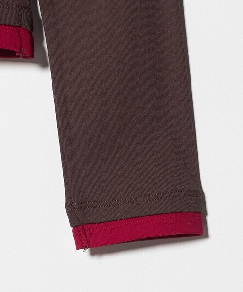 JANESMITH(ジェーンスミス)の「<JANE SMITH >オフショルダー バイカラー プルオーバー(Tシャツ/カットソー・レディース・ブラウン系・38)」の4枚目の写真