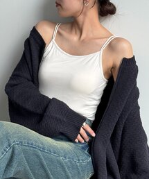 CPCM | 接触冷感カップ付きキャミ(キャミソール)