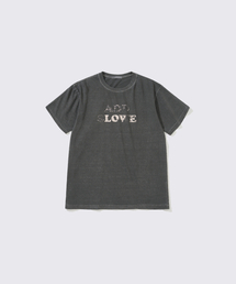 Vintage Washed LOVE T-Shirt (Charcoal)