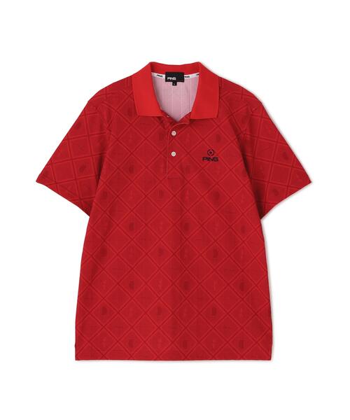 PING(ピン)の「【PING APPAREL】EPIX変形ストレッチサッカー半袖ポロシャツ(ポロシャツ・メンズ・ホワイト/レッド/ネイビー・LL1/L/LL/M/S)」の11枚目の写真