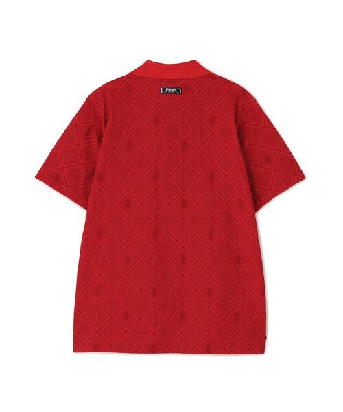 PING(ピン)の「【PING APPAREL】EPIX変形ストレッチサッカー半袖ポロシャツ(ポロシャツ・メンズ・ホワイト/レッド/ネイビー・LL1/L/LL/M/S)」の12枚目の写真