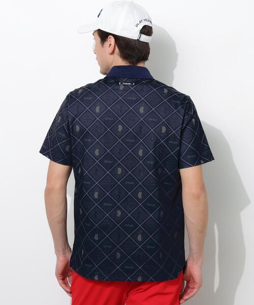 PING(ピン)の「【PING APPAREL】EPIX変形ストレッチサッカー半袖ポロシャツ(ポロシャツ・メンズ・ホワイト/レッド/ネイビー・LL1/L/LL/M/S)」の14枚目の写真