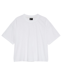 ELベーシック メンズ クロップ 半袖Tシャツ 3カラー