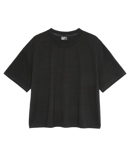 ELIMENO(エリメノ)の「ELベーシック メンズ クロップ 半袖Tシャツ 3カラー(Tシャツ/カットソー・メンズ・ブラック/グレー/ホワイト・1/2/3)」の7枚目の写真