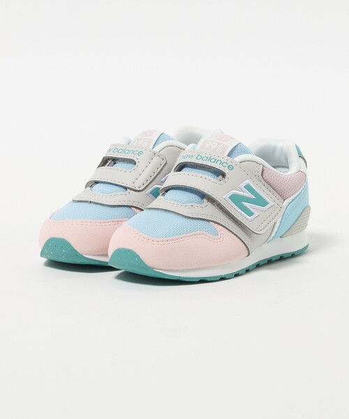 NEW BALANCE(ニューバランス)の「<New Balance>996 Hook and Loop スニーカー / キッズ(スニーカー・キッズ・ベージュ/ネイビー/ライトピンク・15cm/16cm/14cm)」の4枚目の写真