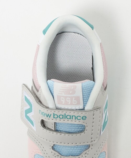 NEW BALANCE(ニューバランス)の「<New Balance>996 Hook and Loop スニーカー / キッズ(スニーカー・キッズ・ベージュ/ネイビー/ライトピンク・15cm/16cm/14cm)」の9枚目の写真