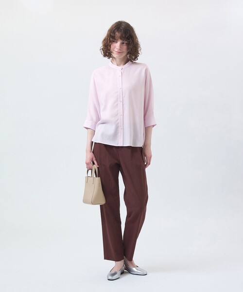 MACKINTOSH PHILOSOPHY(マッキントッシュ フィロソフィー)の「【MP STANDARD TROUSERS 002 SLIM FIT】DRY OXFORD製(その他パンツ・レディース・ライトイエロー/ベージュ系その他/ダークネイビー/チャコールグレー/オフホワイト/ブルー/ブラウン系その他4/カーキ・34/38/36/40)」の21枚目の写真