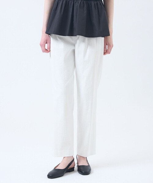 MACKINTOSH PHILOSOPHY(マッキントッシュ フィロソフィー)の「【MP STANDARD TROUSERS 002 SLIM FIT】DRY OXFORD製(その他パンツ・レディース・ライトイエロー/ベージュ系その他/ダークネイビー/チャコールグレー/オフホワイト/ブルー/ブラウン系その他4/カーキ・34/38/36/40)」の9枚目の写真