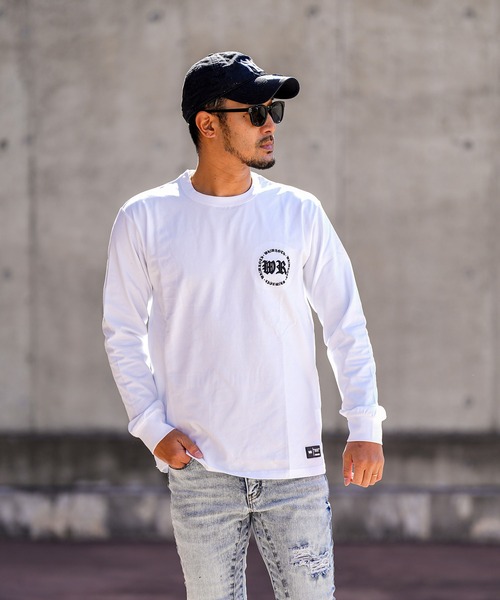 adamsJUGGLER(アダムスジャグラー)の「W/R R.ベアロンティー(Tシャツ/カットソー・メンズ・ブラック/ホワイト・S/M/L/XL)」の3枚目の写真