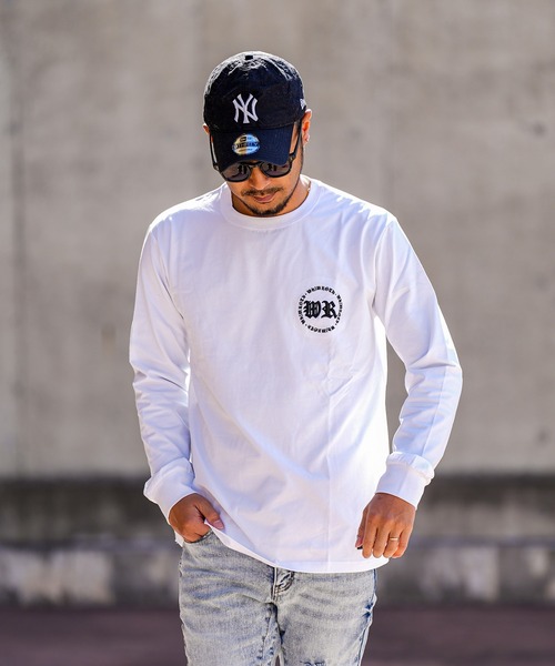 adamsJUGGLER(アダムスジャグラー)の「W/R R.ベアロンティー(Tシャツ/カットソー・メンズ・ブラック/ホワイト・S/M/L/XL)」の4枚目の写真