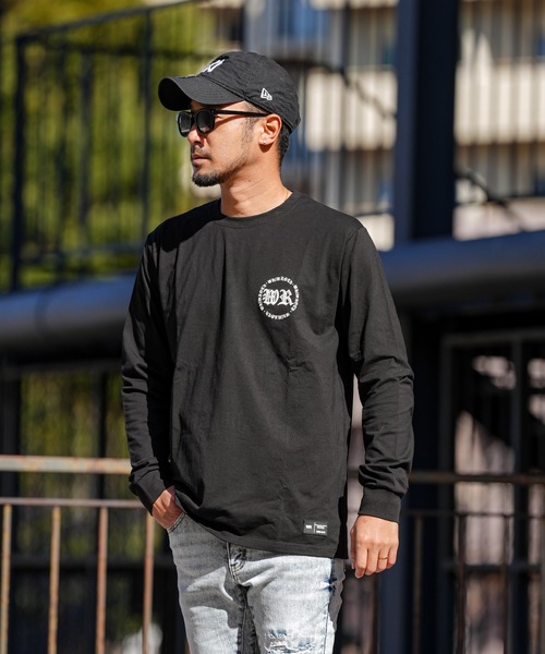 adamsJUGGLER(アダムスジャグラー)の「W/R R.ベアロンティー(Tシャツ/カットソー・メンズ・ブラック/ホワイト・S/M/L/XL)」の9枚目の写真