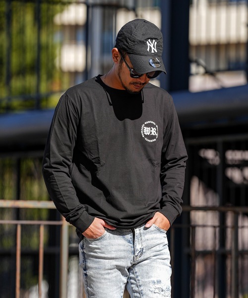 adamsJUGGLER(アダムスジャグラー)の「W/R R.ベアロンティー(Tシャツ/カットソー・メンズ・ブラック/ホワイト・S/M/L/XL)」の11枚目の写真