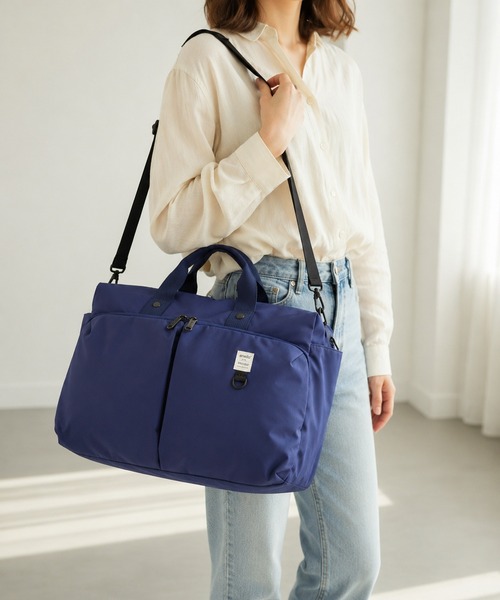 anello(アネロ)の「anello ニュースタンダート 2WAYボストン(ボストンバッグ・レディース・ライトグリーン/ピンク/パープル/ブラック/グレー・FREE)」の4枚目の写真