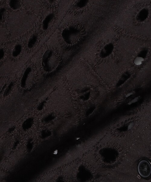 BEAMS HEART(ビームスハート)の「【洗濯可・セットアップ対応】INDIAレース シャツ(シャツ/ブラウス・レディース・オフホワイト/ブラウン/ブラック・FREE)」の22枚目の写真