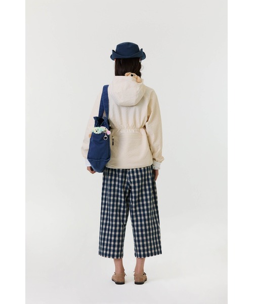 EMIS(イミス)の「(W) PACKABLE WINDBREAKER(ナイロンジャケット・レディース・ブラック/アイボリー・MEDIUM/SMALL)」の5枚目の写真