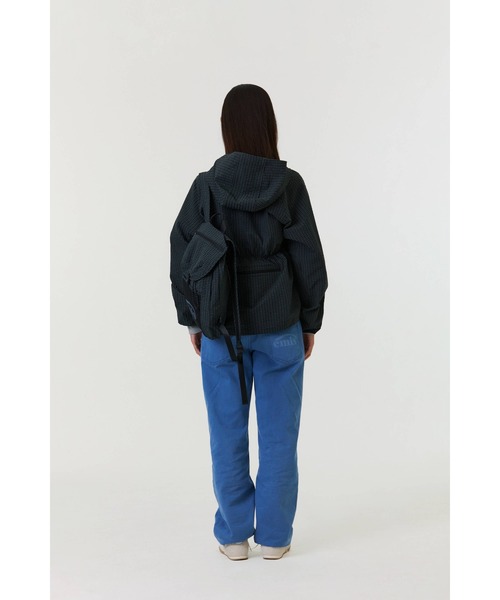 EMIS(イミス)の「(W) PACKABLE WINDBREAKER(ナイロンジャケット・レディース・ブラック/アイボリー・MEDIUM/SMALL)」の10枚目の写真