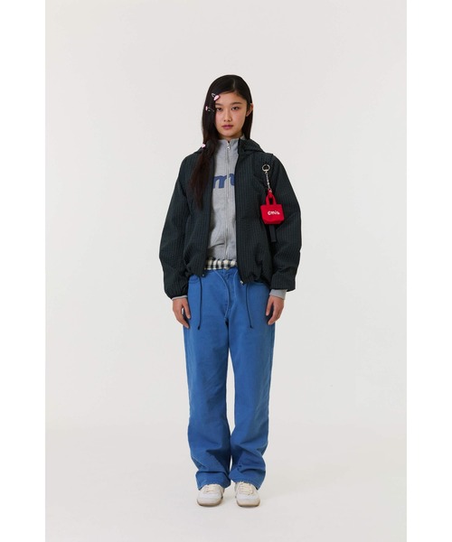 EMIS(イミス)の「(W) PACKABLE WINDBREAKER(ナイロンジャケット・レディース・ブラック/アイボリー・MEDIUM/SMALL)」の8枚目の写真