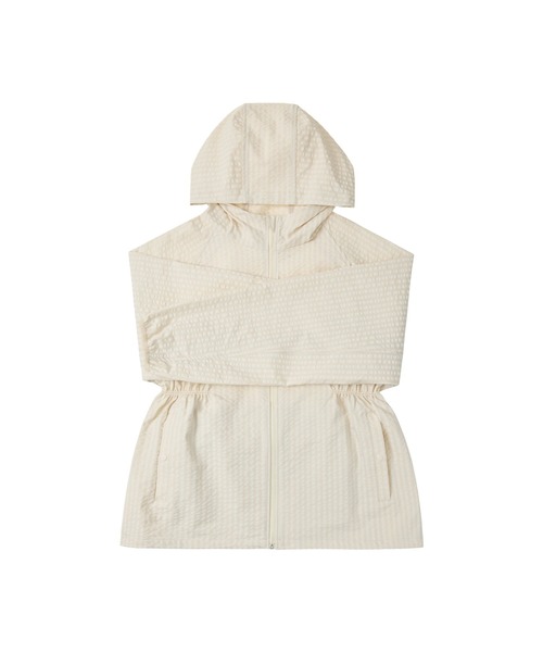 EMIS(イミス)の「(W) PACKABLE WINDBREAKER(ナイロンジャケット・レディース・ブラック/アイボリー・MEDIUM/SMALL)」の18枚目の写真