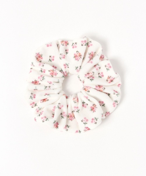 LOWRYS FARM（ローリーズファーム）の「パイルコバナガラシュシュ　656354（シュシュ・レディース・ブルー/ピンク・FREE）」の2枚目の写真