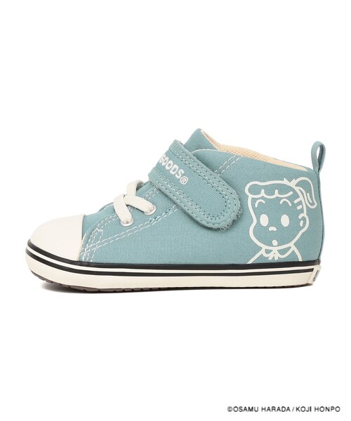 SHIPS（シップス）の「CONVERSE:13～15cm / BABY OSAMU GOODS スニーカー（スニーカー・キッズ・ブラウン系その他/ライトブルー・14/15 /13）」の3枚目の写真