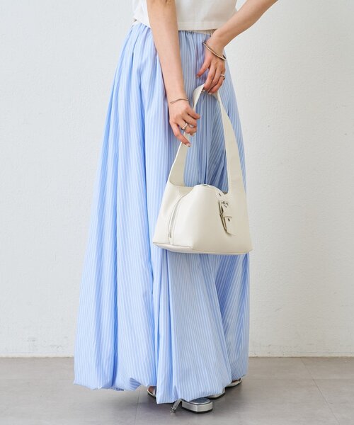 mystic(ミスティック)の「ベルトフラップBAG(ハンドバッグ・レディース・アイボリー/ピンク・ONE SIZE)」の8枚目の写真