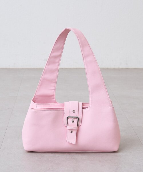 mystic(ミスティック)の「ベルトフラップBAG(ハンドバッグ・レディース・アイボリー/ピンク・ONE SIZE)」の19枚目の写真
