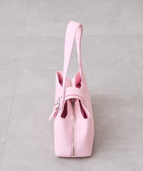 mystic(ミスティック)の「ベルトフラップBAG(ハンドバッグ・レディース・アイボリー/ピンク・ONE SIZE)」の20枚目の写真