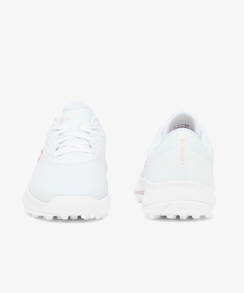 LACOSTE(ラコステ)の「撥水 レディース GOLF POINT 1261 SFA(スニーカー・レディース・ホワイト×ピンク・25.5cm/24.5cm/23.5cm/24.0cm/22.5cm/23.0cm)」の5枚目の写真