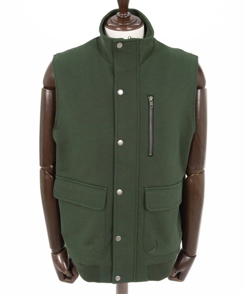 CAMBIO（カンビオ）の「mcg3790- 裏毛ミリタリーハイネックベスト(BP-BFS0096)（ベスト・メンズ・カーキ/ブラック/グレー・L/M/S）」の22枚目の写真