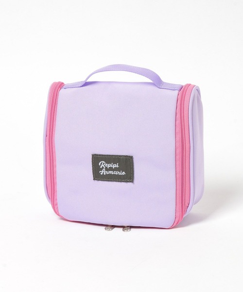 repipi armario(レピピ アルマリオ)の「【Tripit!】マルチポーチ(ポーチ・キッズ・レオパード/ブルー/パープル・ONESIZE)」の2枚目の写真