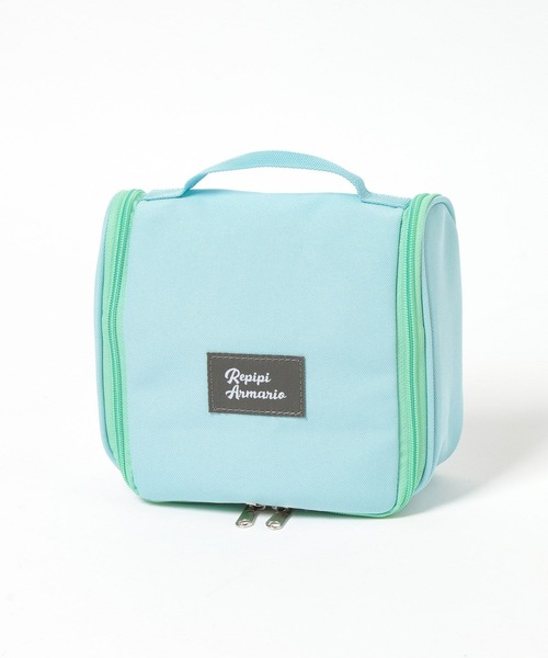 repipi armario(レピピ アルマリオ)の「【Tripit!】マルチポーチ(ポーチ・キッズ・レオパード/ブルー/パープル・ONESIZE)」の1枚目の写真