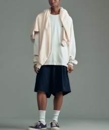 ADAM PATEK（アダムパテック）の「【ADAMPATEK/アダムパテック】twill wide easy shorts ツイルクワイドイージーショーツ（その他パンツ）」