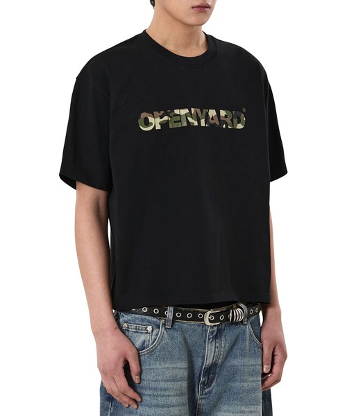 OY(オーワイ)の「『OY/オーワイ』OPYD CAMO CROP TEE/ロゴカモクロップTシャツ(Tシャツ/カットソー・メンズ・ホワイト/ブラック・L/M)」の10枚目の写真