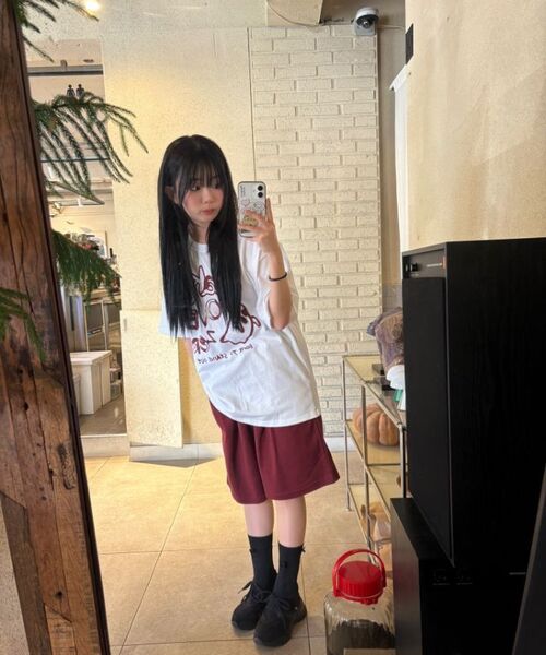 MOZMOZ(モズモズ)の「ゴーストドローイングオーバーサイズ半袖Tシャツネイビー(Tシャツ/カットソー・レディース・その他・1/2/3)」の8枚目の写真