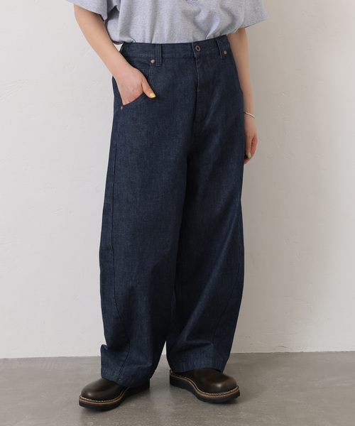 JOURNAL STANDARD LUXE(ジャーナルスタンダード ラックス)の「11OZデニム ワーク5PK(デニムパンツ・レディース・ネイビー・SMALL/MEDIUM)」の1枚目の写真