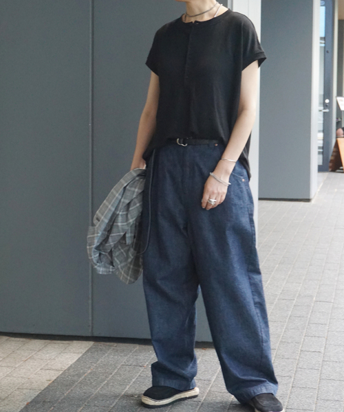 JOURNAL STANDARD LUXE(ジャーナルスタンダード ラックス)の「11OZデニム ワーク5PK(デニムパンツ・レディース・ネイビー・SMALL/MEDIUM)」の8枚目の写真