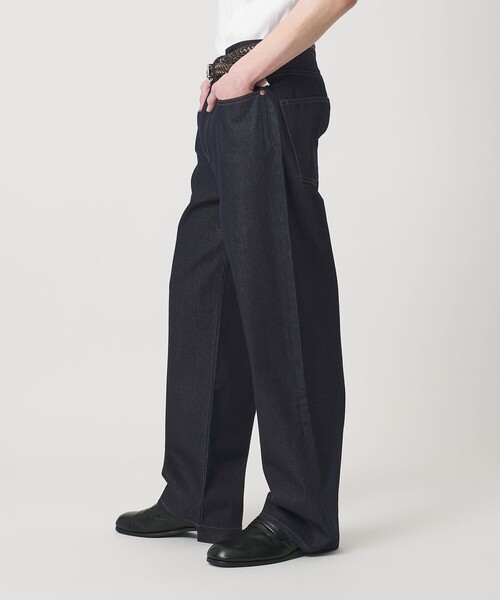 MONKEY TIME（モンキータイム）の「ライトオンス リジッド デニム ルーズ レギュラー パンツ（デニムパンツ・メンズ・ネイビー・XL/L/M/S）」の22枚目の写真