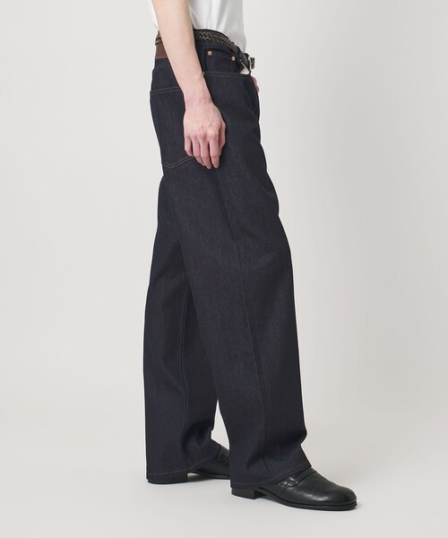 MONKEY TIME（モンキータイム）の「ライトオンス リジッド デニム ルーズ レギュラー パンツ（デニムパンツ・メンズ・ネイビー・XL/L/M/S）」の20枚目の写真