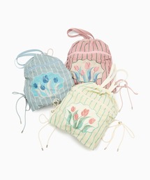 Casselini（キャセリーニ）の「Casselini(キャセリーニ)レースチューリップナップサック（バックパック/リュック）」