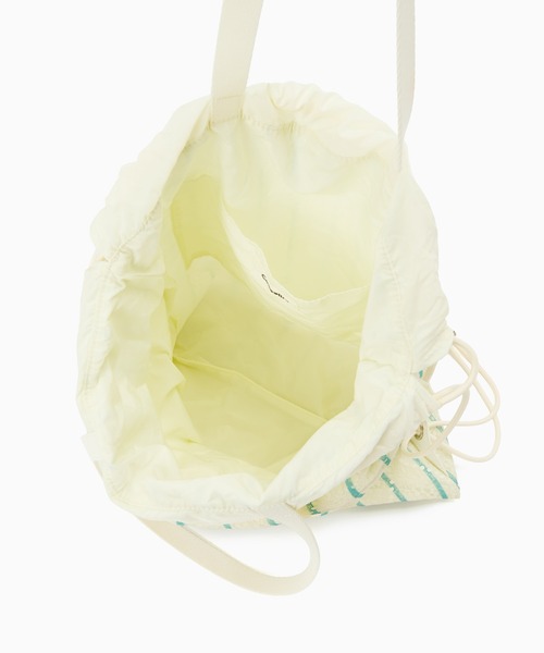 Casselini（キャセリーニ）の「Casselini(キャセリーニ)レースチューリップナップサック（バックパック/リュック・レディース・ピンク/グレー/アイボリー・FREE）」の5枚目の写真