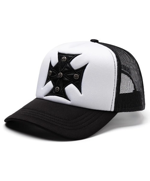 SupplieR クロス刺繍 キャップ A'GEM/9 × .kom 限定『SUPPLIER/サプライヤー』Cross Cap/クロスロゴ