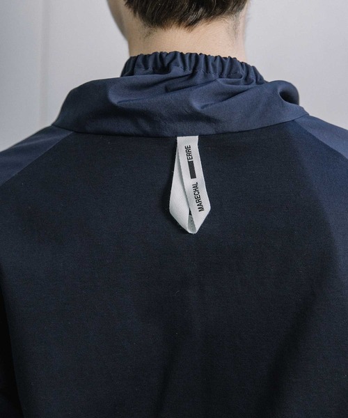 MARECHAL TERRE（マルシャルテル）の「【UVカット/接触冷感/吸水速乾/防シワ】ライトブルゾン（ブルゾン・レディース・ブラック/オフホワイト/チャコールグレー/ネイビー・MEDIUM）」の13枚目の写真