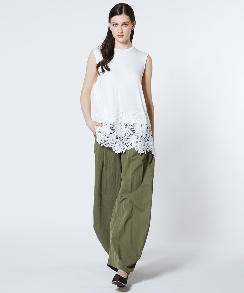 Sov.(ソブ)の「レースドッキングノースリカットソー(Tシャツ/カットソー・レディース・オフホワイト・36/38)」の11枚目の写真