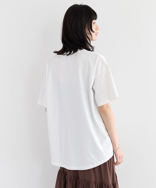YECCA VECCA(イェッカヴェッカ)の「【UVカット】フォトプリントTee(Tシャツ/カットソー・レディース・ブラック/オフホワイト・FREE)」の15枚目の写真
