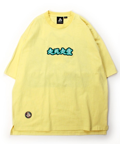 GALFY(ガルフィー)の「【GALFY/ガルフィー】走死走愛Tシャツ(Tシャツ/カットソー・メンズ・ブラック/ライトイエロー/ホワイト・M/XL/L)」の8枚目の写真