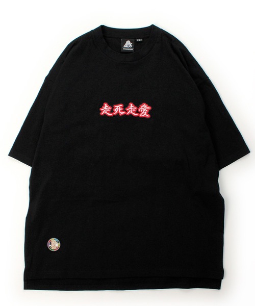 GALFY(ガルフィー)の「【GALFY/ガルフィー】走死走愛Tシャツ(Tシャツ/カットソー・メンズ・ブラック/ライトイエロー/ホワイト・M/XL/L)」の6枚目の写真